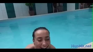 Succulent darling cums while riding