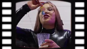 BBW Teen Slut Goes Wild: Giant Compilation of Burping, Spitting, and More